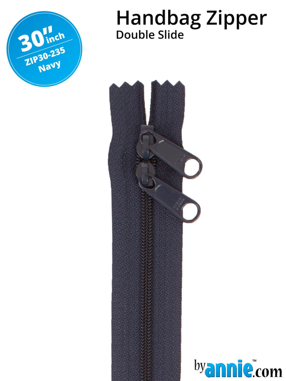 ByAnnie 30" Double-Slide Zipper - Darks