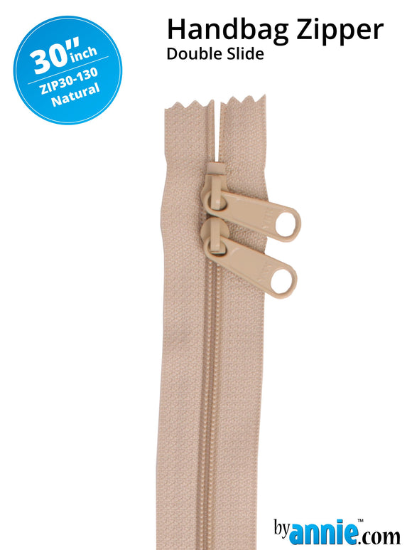ByAnnie 30" Double-Slide Zipper - Neutrals