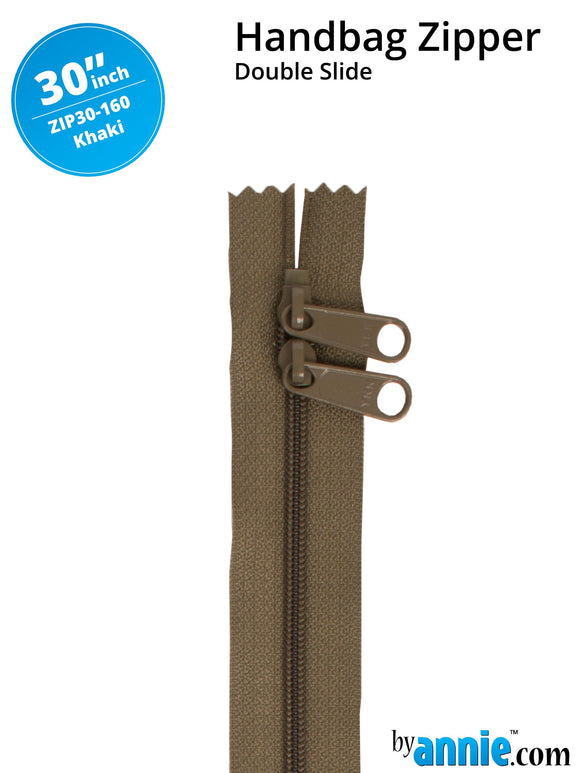 ByAnnie 30" Double-Slide Zipper - Neutrals