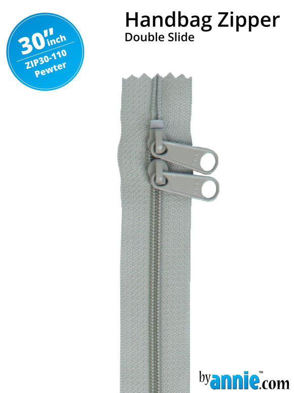 ByAnnie 30" Double-Slide Zipper - Lights