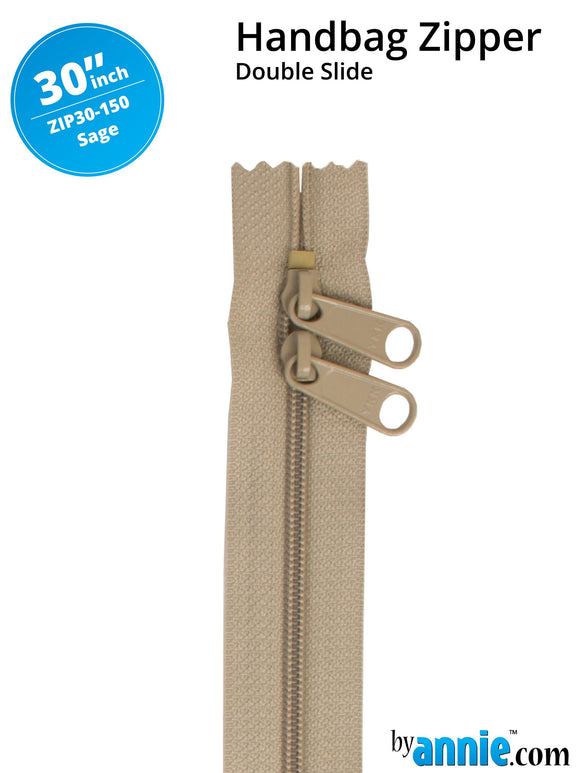 ByAnnie 30" Double-Slide Zipper - Lights