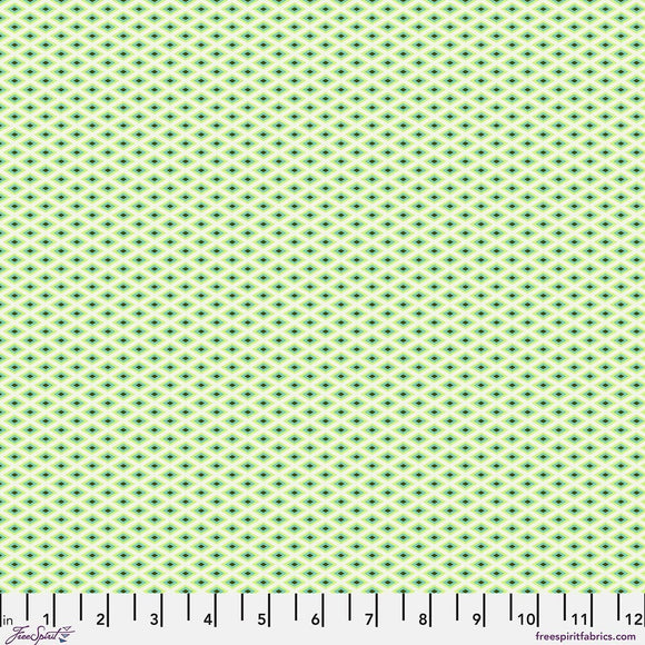 Lighthouse Windows - Seagrass || Tula Pink - Floral Reef II Quilting Cotton