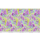 Reef What You Sew - Ultraviolet || Tula Pink - Floral Reef II Quilting Cotton