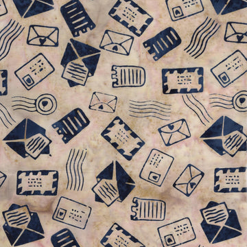 Mail Neutral Chalk || Missing You || Island Batik