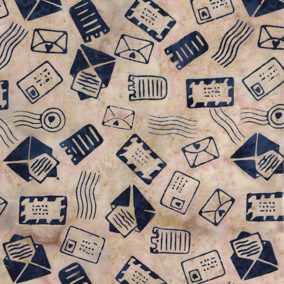 Mail Neutral Chalk || Missing You || Island Batik