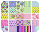 Wave Rider - Deep Dive || Tula Pink - Floral Reef II Quilting Cotton