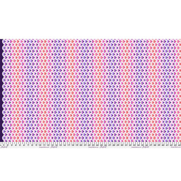 Aquatic Lace - Ultraviolet|| Tula Pink - Floral Reef II Quilting Cotton