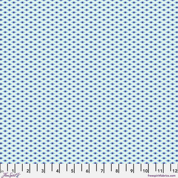Lighthouse Windows - Marine || Tula Pink - Floral Reef II Quilting Cotton