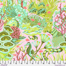 Reef What You Sew - Coralline || Tula Pink - Floral Reef II Quilting Cotton