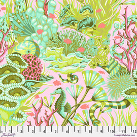 Reef What You Sew - Coralline || Tula Pink - Floral Reef II Quilting Cotton