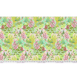 Reef What You Sew - Coralline || Tula Pink - Floral Reef II Quilting Cotton