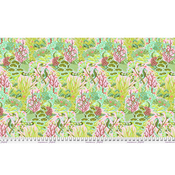 Reef What You Sew - Coralline || Tula Pink - Floral Reef II Quilting Cotton