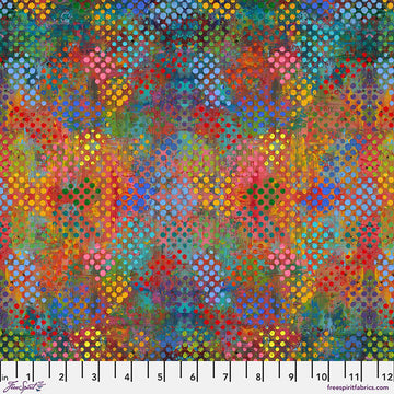 Pebbles - Multi || Wings of Wonder || Sue Penn || Free Spirit Fabrics