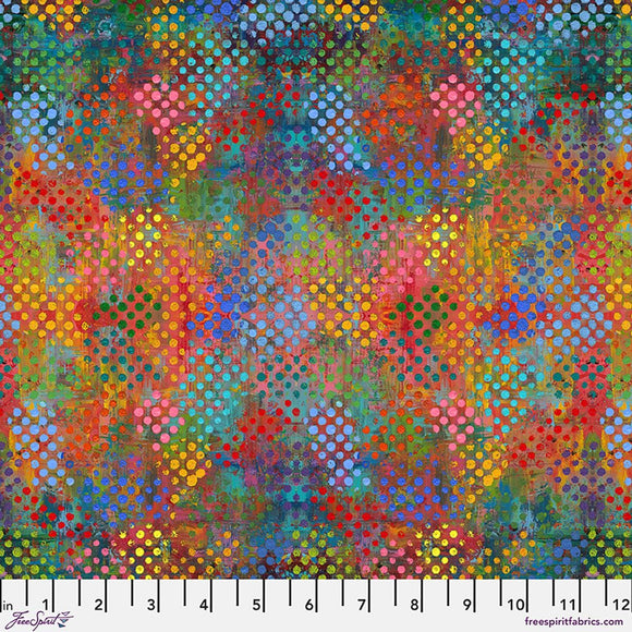 Pebbles - Multi || Wings of Wonder || Sue Penn || Free Spirit Fabrics