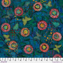 Tapestry - Blue || Wings of Wonder || Sue Penn || Free Spirit Fabrics