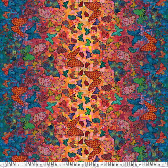 Wings - Multi || Wings of Wonder || Sue Penn || Free Spirit Fabrics