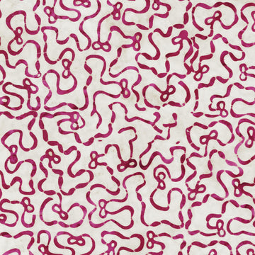 Ribbon Meander with Bows Neutral Cream || Missing You || Island Batik
