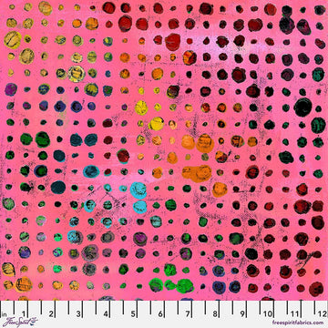 Glow - Pink || Wings of Wonder || Sue Penn || Free Spirit Fabrics