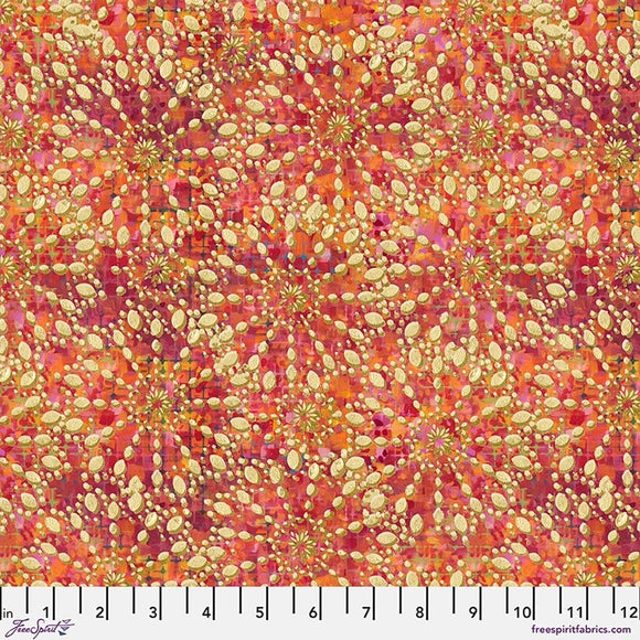 Lacey - Red || Wings of Wonder || Sue Penn || Free Spirit Fabrics