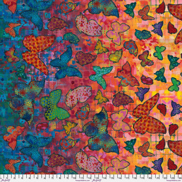 Wings - Multi || Wings of Wonder || Sue Penn || Free Spirit Fabrics