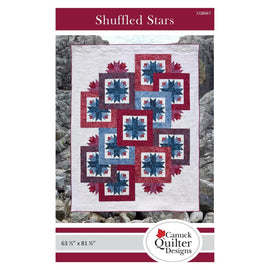 Shuffled Stars Quilt Pattern (Printed Pattern)