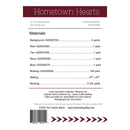 Hometown Hearts Quilt Pattern (Printed Pattern)