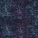 Ribbon Meander with Bows Blue Storm || Missing You || Island Batik