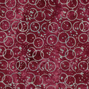 Ink Splat Red Mulberry || Missing You || Island Batik
