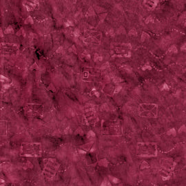 Air Mail Love Red Burgundy || Missing You || Island Batik