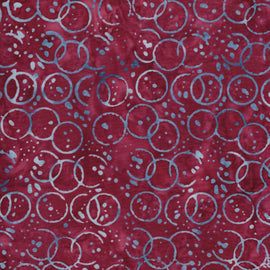 Ink Splat Pink Pomegranate || Missing You || Island Batik