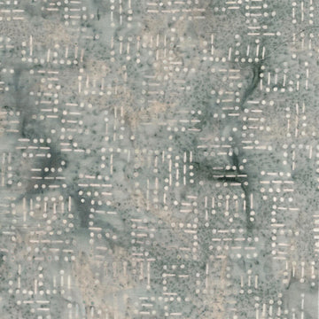 Morse Code Words Grey Drizzle || Missing You || Island Batik