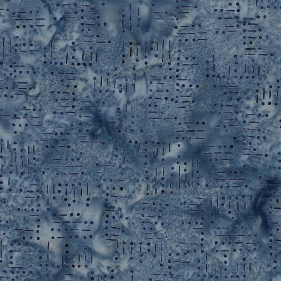 Morse Code Words Blue Powder Blue || Missing You || Island Batik