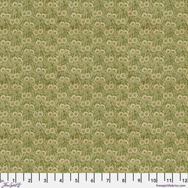 Green Tiny Print Canvas - Green || Palette Canvas Cloth - Tim Holtz Palette Canvas Cloth from FreeSpirit Fabrics