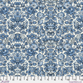 Indigo Wallpaper Canvas - Indigo || Palette Canvas Cloth - Tim Holtz Palette Canvas Cloth from FreeSpirit Fabrics