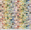 Multi Collage Canvas - Multi || Palette Canvas Cloth - Tim Holtz Palette Canvas Cloth from FreeSpirit Fabrics