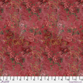 Red Tapestry Canvas - Red || Palette Canvas Cloth - Tim Holtz Palette Canvas Cloth from FreeSpirit Fabrics