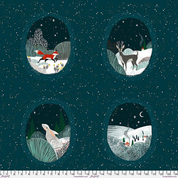 Silent Night - Tile by Cori Dantini - Free Spirit Fabrics - Quilting Cotton