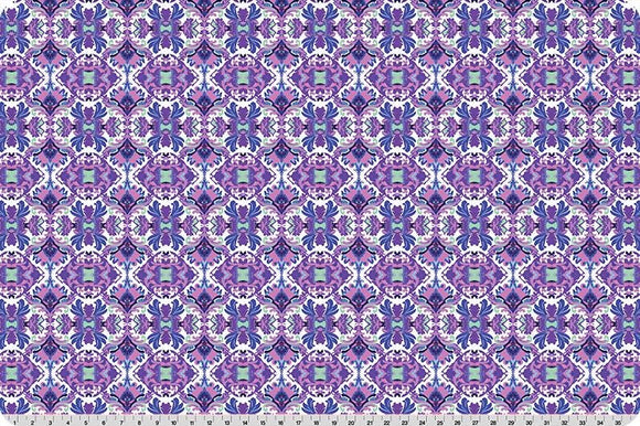 Wanderlust Damask Quilting Cuddle Blue || Wanderlust Pink Collection || Shannon Fabrics Quilting Cuddle