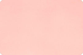 Quilting Cuddle Solid Baby Pink - Wanderlust Pink Quilting Cuddle Collection Coordinate - Shannon Fabrics - 43" wide
