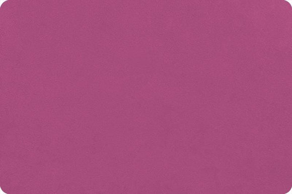Quilting Cuddle Solid Fuchsia - Wanderlust Pink Quilting Cuddle Collection Coordinate - Shannon Fabrics - 43" wide