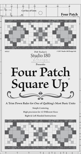 Four Patch Square Up — Deb Tucker / Studio 180 Design
