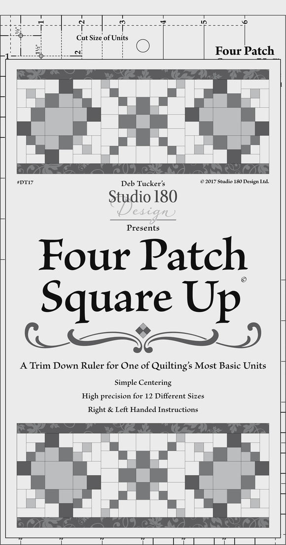 Four Patch Square Up — Deb Tucker / Studio 180 Design