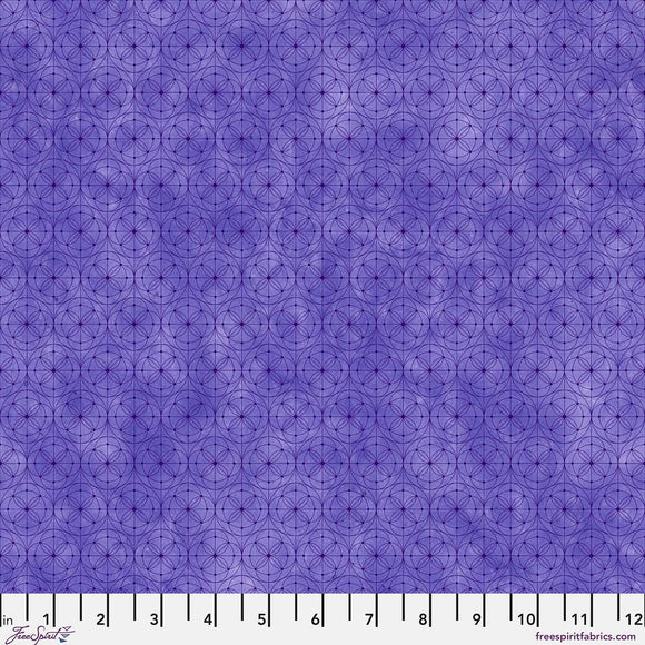 Geo - Indigo | Hue by Giucy Giuce FreeSpirit | Quilting Cotton 44" Wide Premium Fabric
