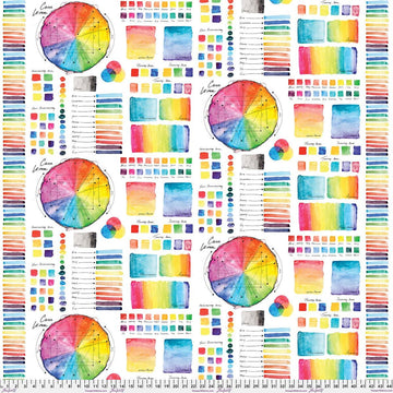 Hues - Polychrome | Hue by Giucy Giuce FreeSpirit | Quilting Cotton 44" Wide Premium Fabric