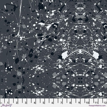 Rorschach - Storm | Hue by Giucy Giuce FreeSpirit | Quilting Cotton 44" Wide Premium Fabric