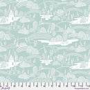 Silent Scapes - Ice Blue by Cori Dantini - Free Spirit Fabrics - Quilting Cotton