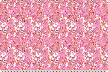 Wanderlust Paisley Quilting Cuddle Pink || Wanderlust Pink Collection || Shannon Fabrics Quilting Cuddle