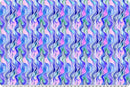 Wanderlust Rainbow Quilting Cuddle Blue || Wanderlust Blue Collection || Shannon Fabrics Quilting Cuddle