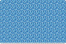 Wanderlust Daisies Quilting Cuddle® Blue || Wanderlust Blue Collection || Shannon Fabrics Quilting Cuddle
