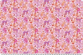 Wanderlust Big Cats Quilting Cuddle Pink || Wanderlust Pink Collection || Shannon Fabrics Quilting Cuddle